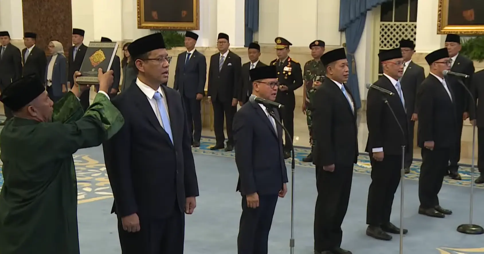 Presiden Umumkan Reshuffle Kabinet Golkar Raih Dua Pos Menteri